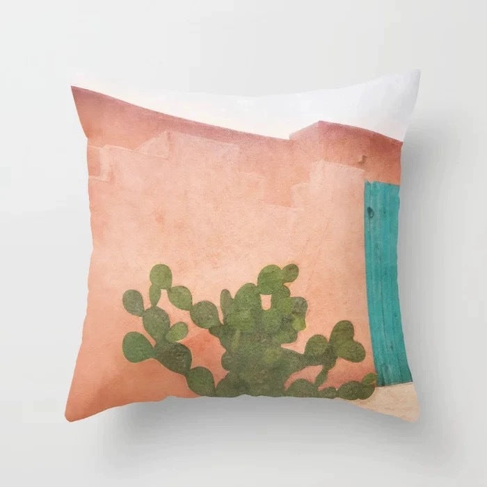 Abstract Geometric Portrait Pillowcase - Modern Art Home Sofa Cushion Pillow Cover - DropOnline.co