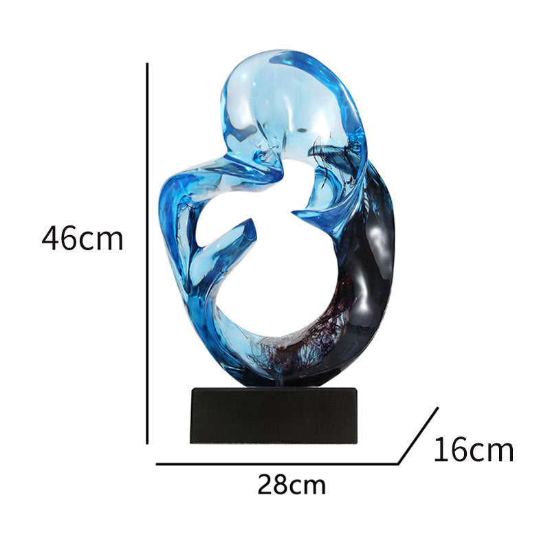 Glass Transparent Resin Craft Ornament - DropOnline.co