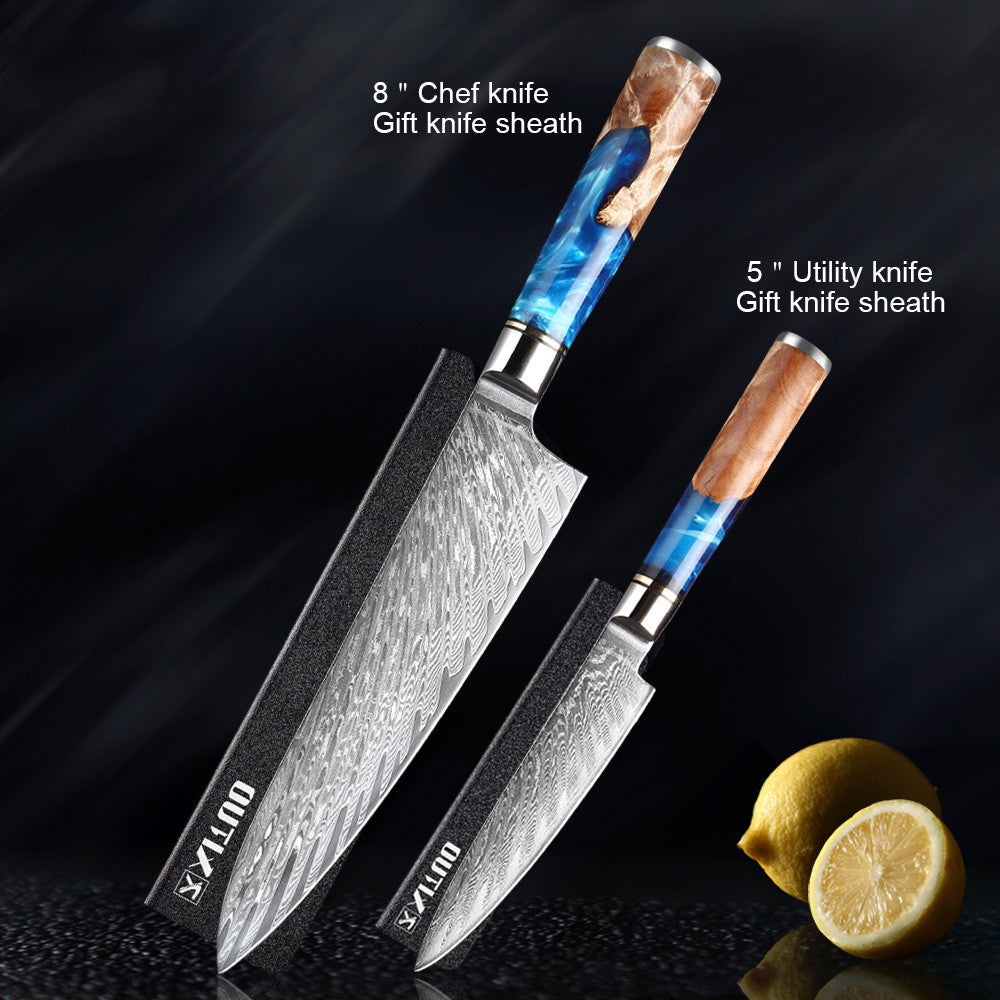 Kitchen Knife Set Chef's Knife Meat Chopping Knife - DropOnline.co