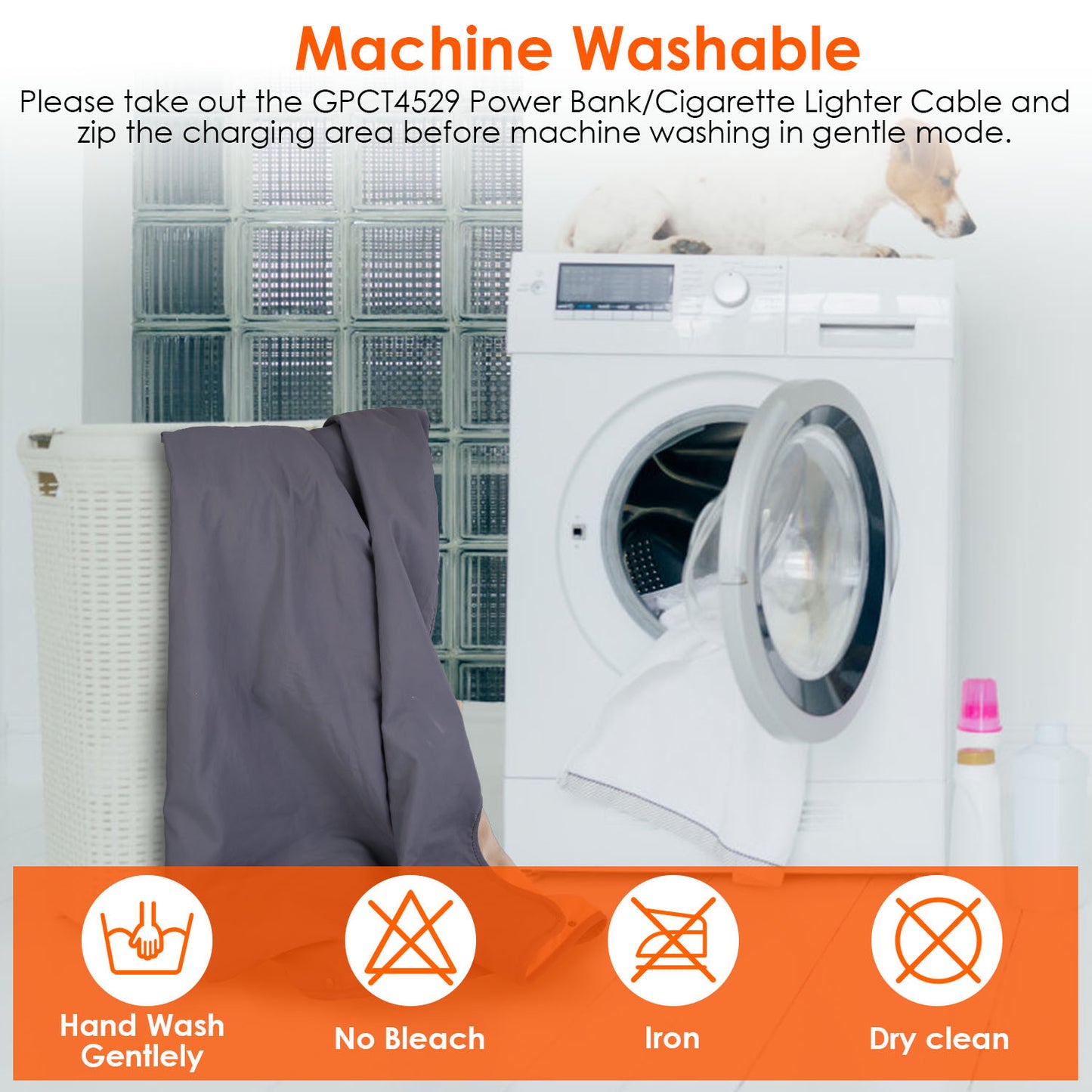 Electric Heated Throw Blanket - 53.5x37.8in Full Body Heated Shawl with 3 Heat Levels - DropOnline.co