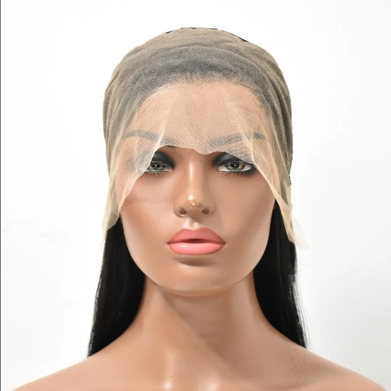 High Quality Wholesale Factor Price  Lace Wigs Smooth Natural Human Hair Straight Clear Lace Front Wigs - DropOnline.co