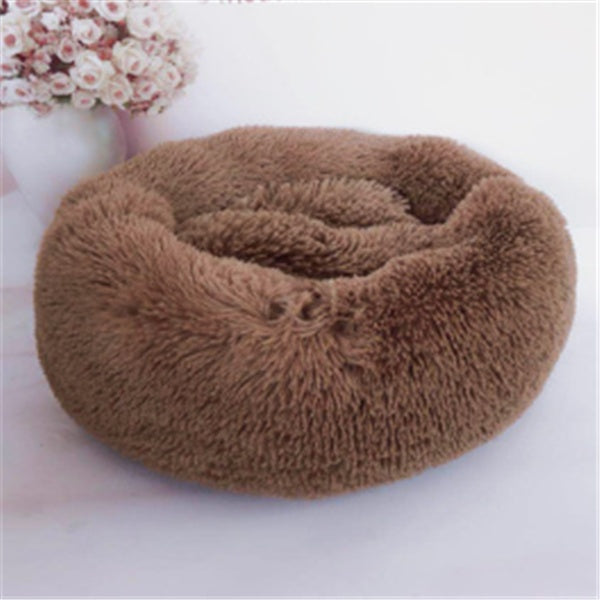 Round Long Hairy Autumn And Winter Nest Pad Cat Mattress - DropOnline.co