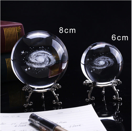 Custom glass ball home decoration crystal ball decoration - DropOnline.co