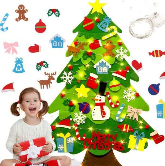 Felt Cloth to Decorate Christmas Tree - DIY Tree Decoration Kit - DropOnline.co