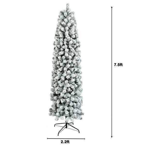 Pencil Flocking Christmas Tree - DropOnline.co