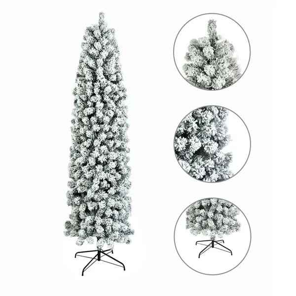 Pencil Flocking Christmas Tree - DropOnline.co