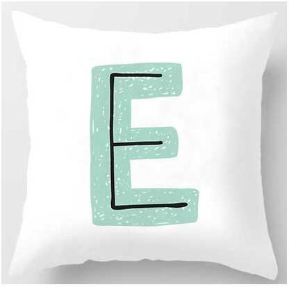 Cute Design Alphabet L Cushion Cover - DropOnline.co