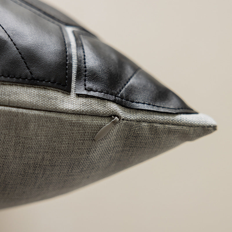 Modern Simple Plush Cushion Sofa Bedroom Bedside Pillow Cover - DropOnline.co