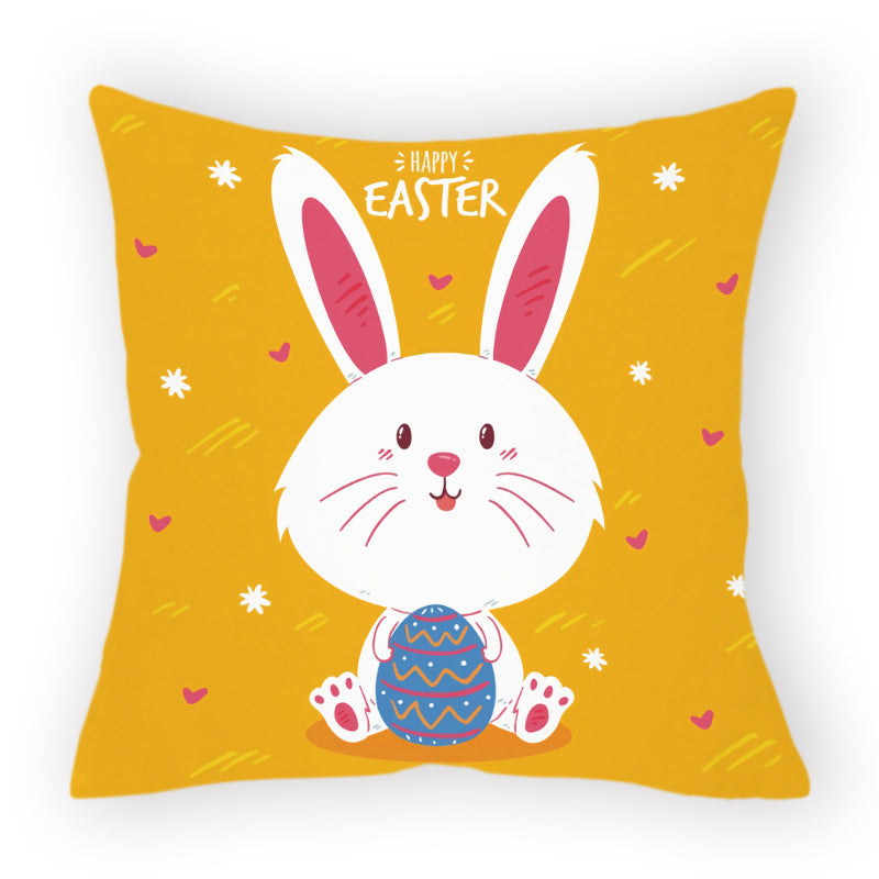 Easter Pillow Cover Sofa Cushion Cushion Cover - DropOnline.co