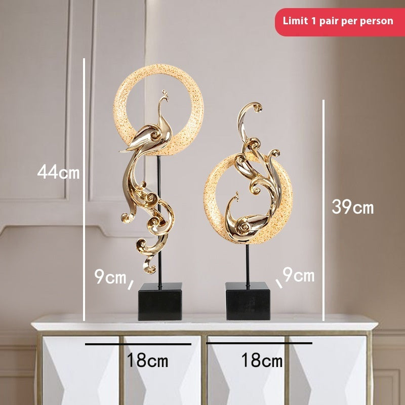 Creative Light Luxury Phoenix Ornament Crafts - DropOnline.co