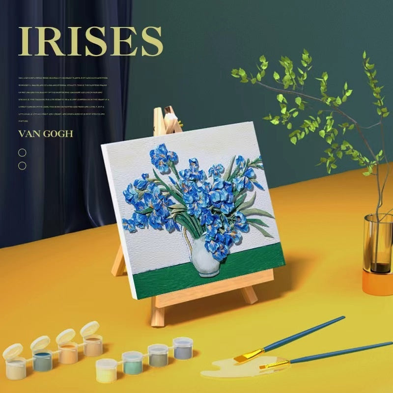 Three-dimensional Relief Plaster Decorative Painting Handmade Diy Series - DropOnline.co