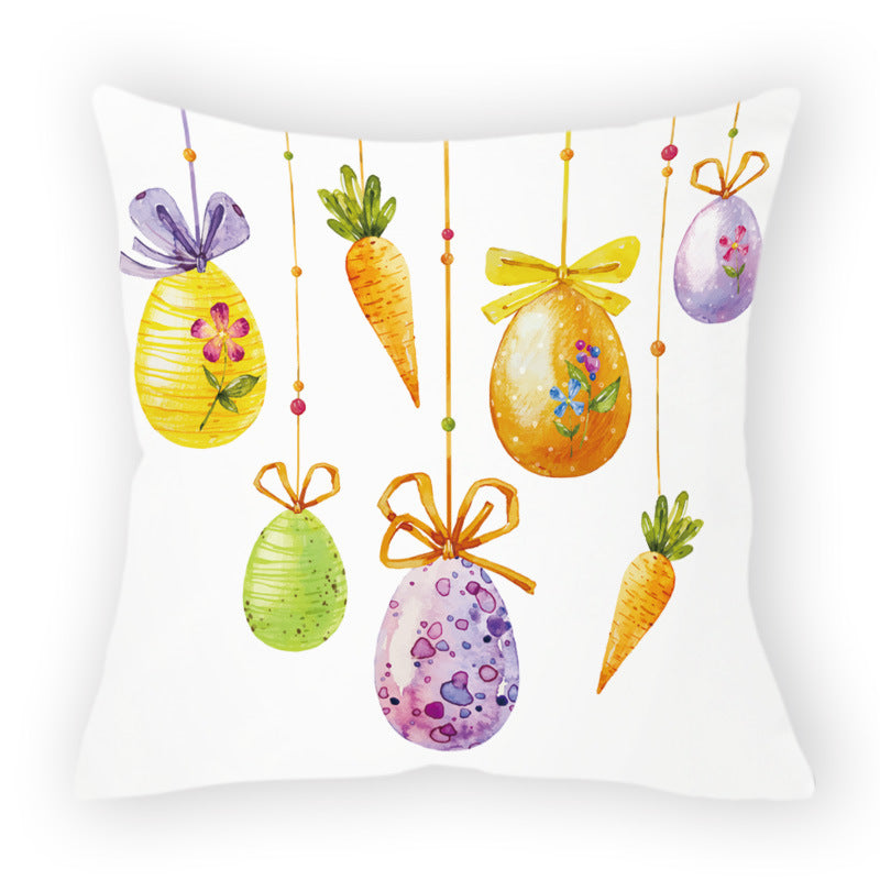 Easter Pillow Cover Sofa Cushion Cushion Cover - DropOnline.co