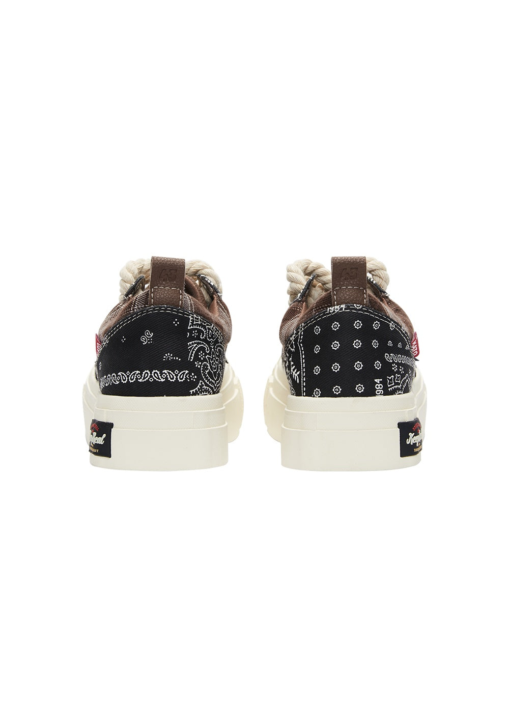 KAALIXTO--Star Canvas Shoes-Paisley - Unisex - DropOnline.co