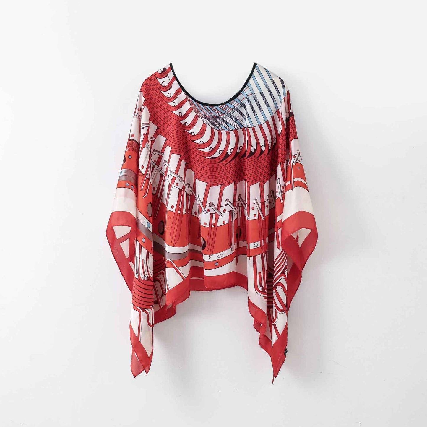 Pullover Shawl Outerwear Cover-up - Multifunctional Scarf Wrap