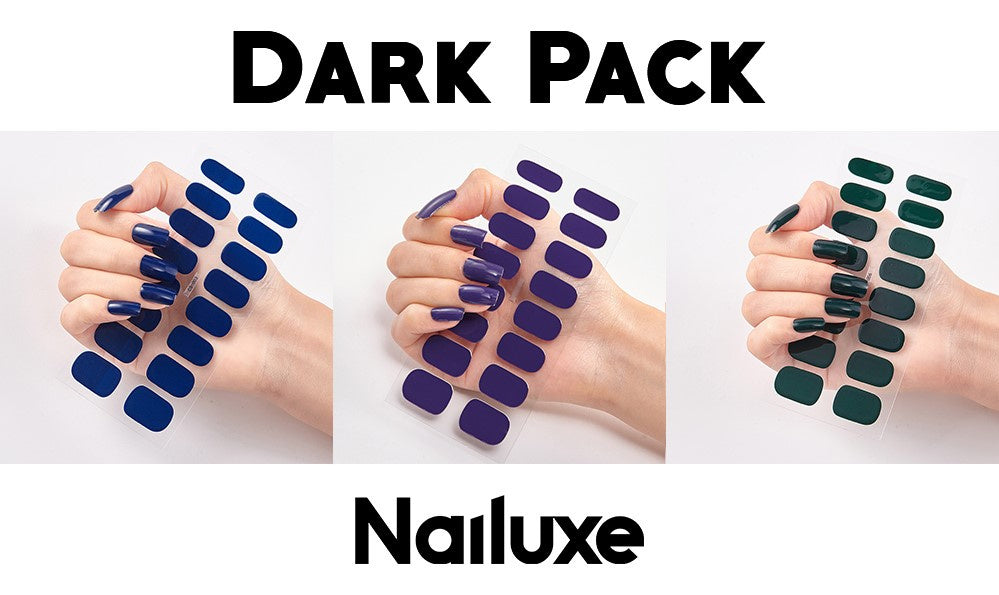 Pure Color 16 Nail Stickers - DropOnline.co