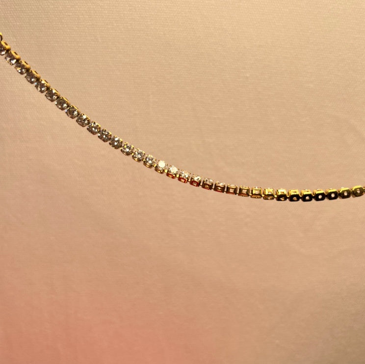 High-end Exquisite Ultra-flashing Starry Diamond Bracelet, Row Diamond Bracelet - DropOnline.co