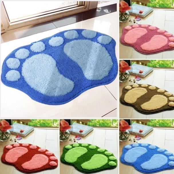 Bathroom Living Room Cushion Bedroom Foot Non-slip Doormat And Foot Mat - DropOnline.co