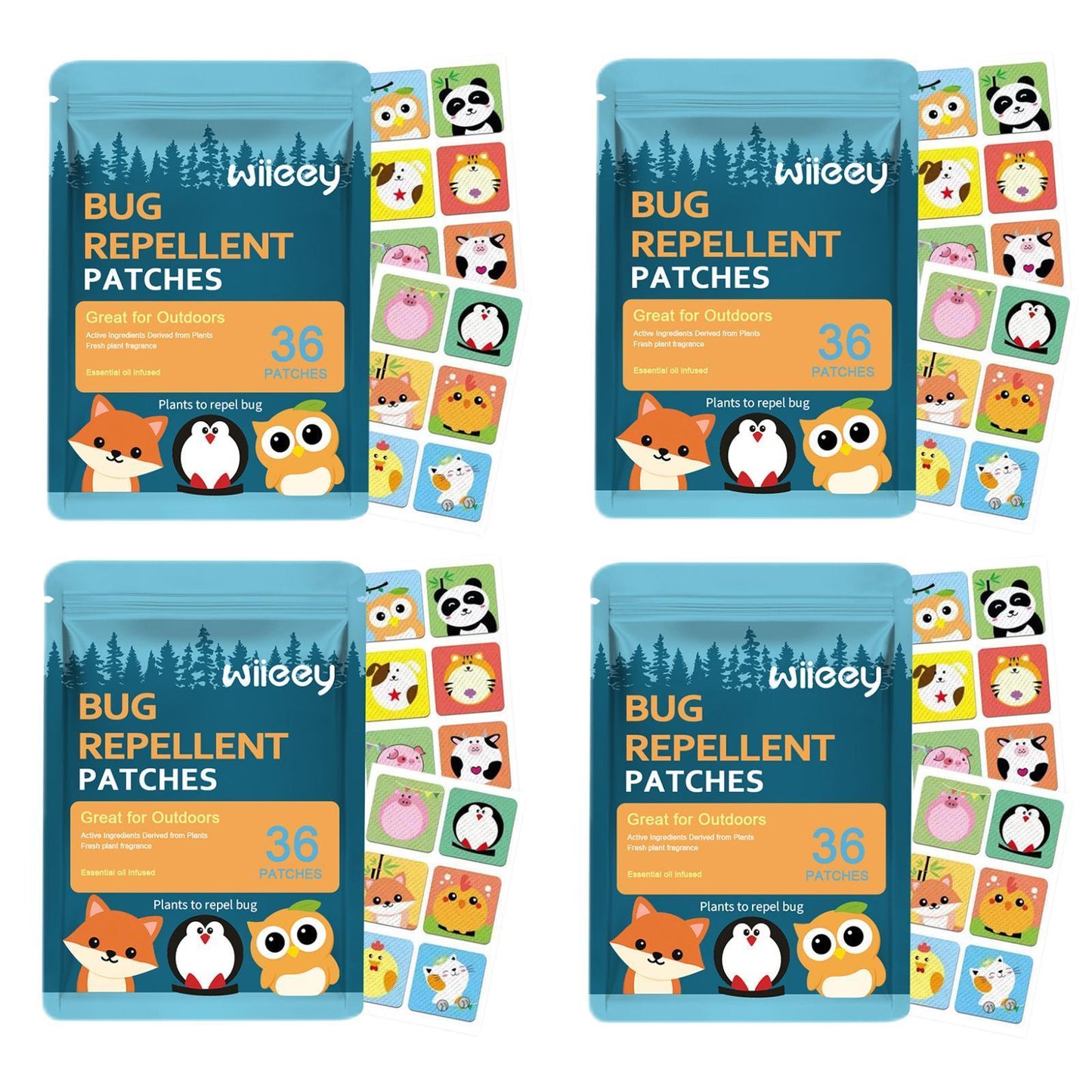 Gentle And Non-irritating Portable Mosquito Repellent Patch Suitable For Children And Adults - DropOnline.co