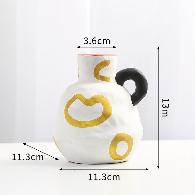 Ceramic Vase Decoration Living Room Home Decoration - DropOnline.co