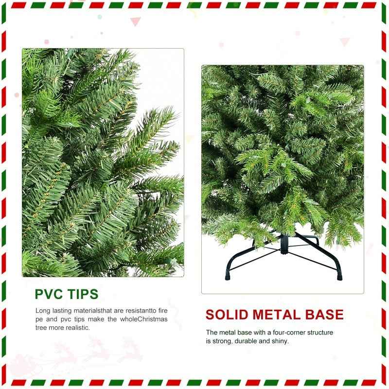 PE/PVC Christmas Tree - Green Premium Holiday Tree
