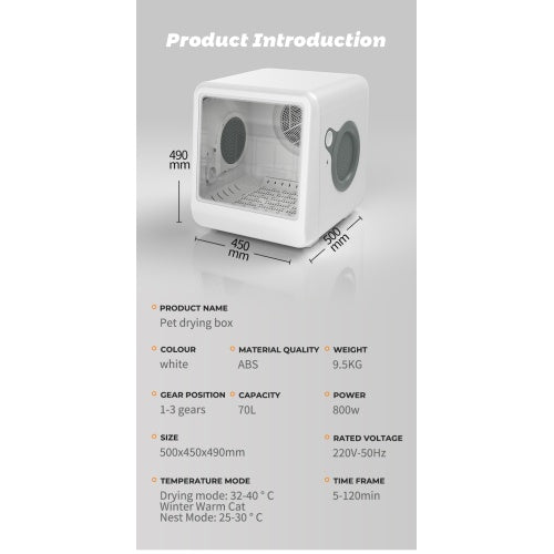 Pet Dryer Room - DropOnline.co