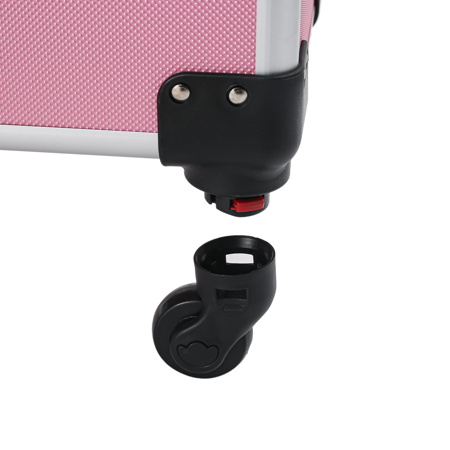 4-in-1 Aluminum Alloy, Trolley, Vanity Case, Embroidery Box - DropOnline.co