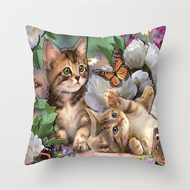 Hairless Pillowcase Home Sofa Cushion Cover - Smooth Decorative Throw Pillow Case - DropOnline.co