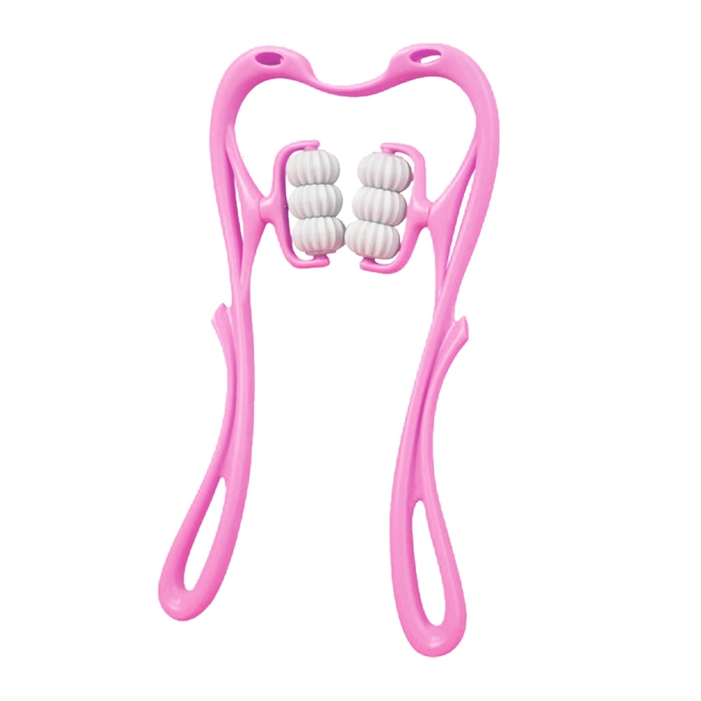 1Pc Neck Roller Massager 360 Rotatable Trigger Point Roller Portable Massager With 6 Balls For Neck Leg Thigh Foot Pain Relief - DropOnline.co