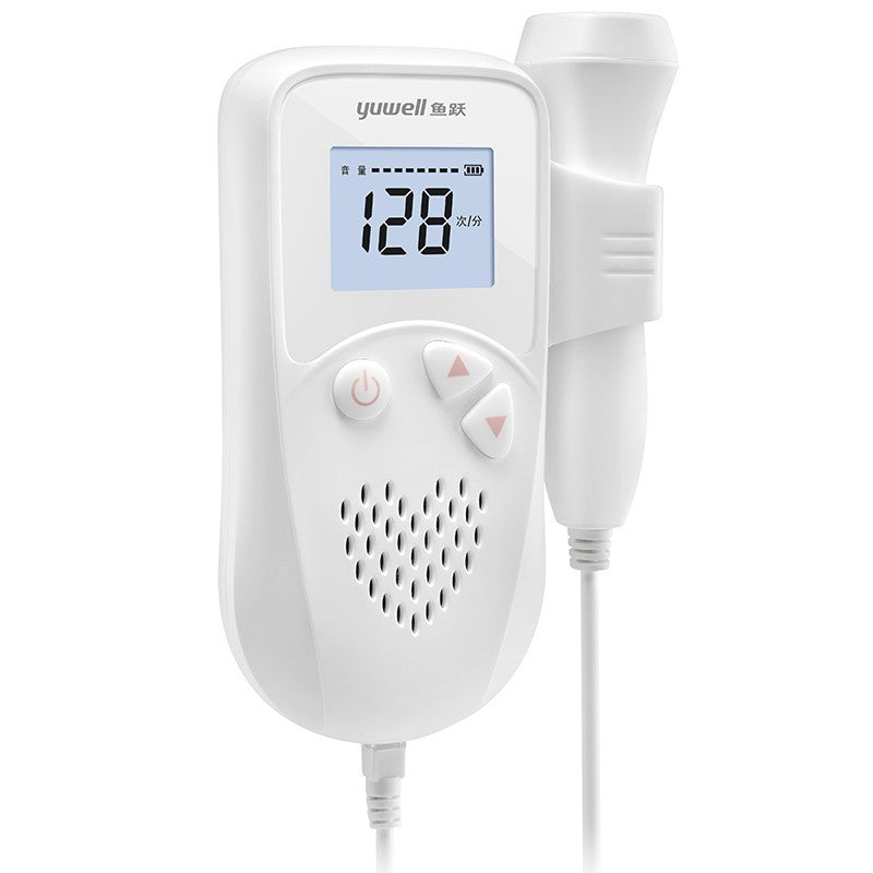 Fetal Heart Rate Monitor - Home Pregnancy Baby Heartbeat Detector & Doppler - DropOnline.co