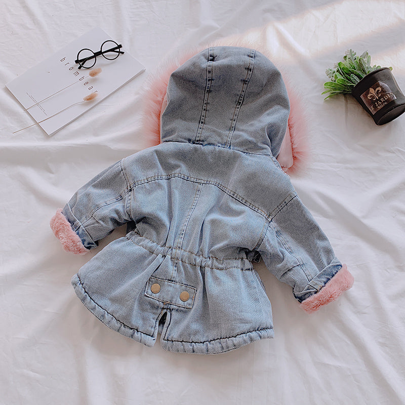 Girl denim coat - DropOnline.co