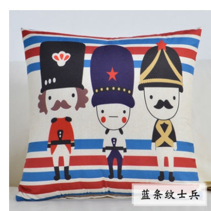 Square back cushion head cushion set square pillow cartoonpillow core pillow car small animal sofa - DropOnline.co