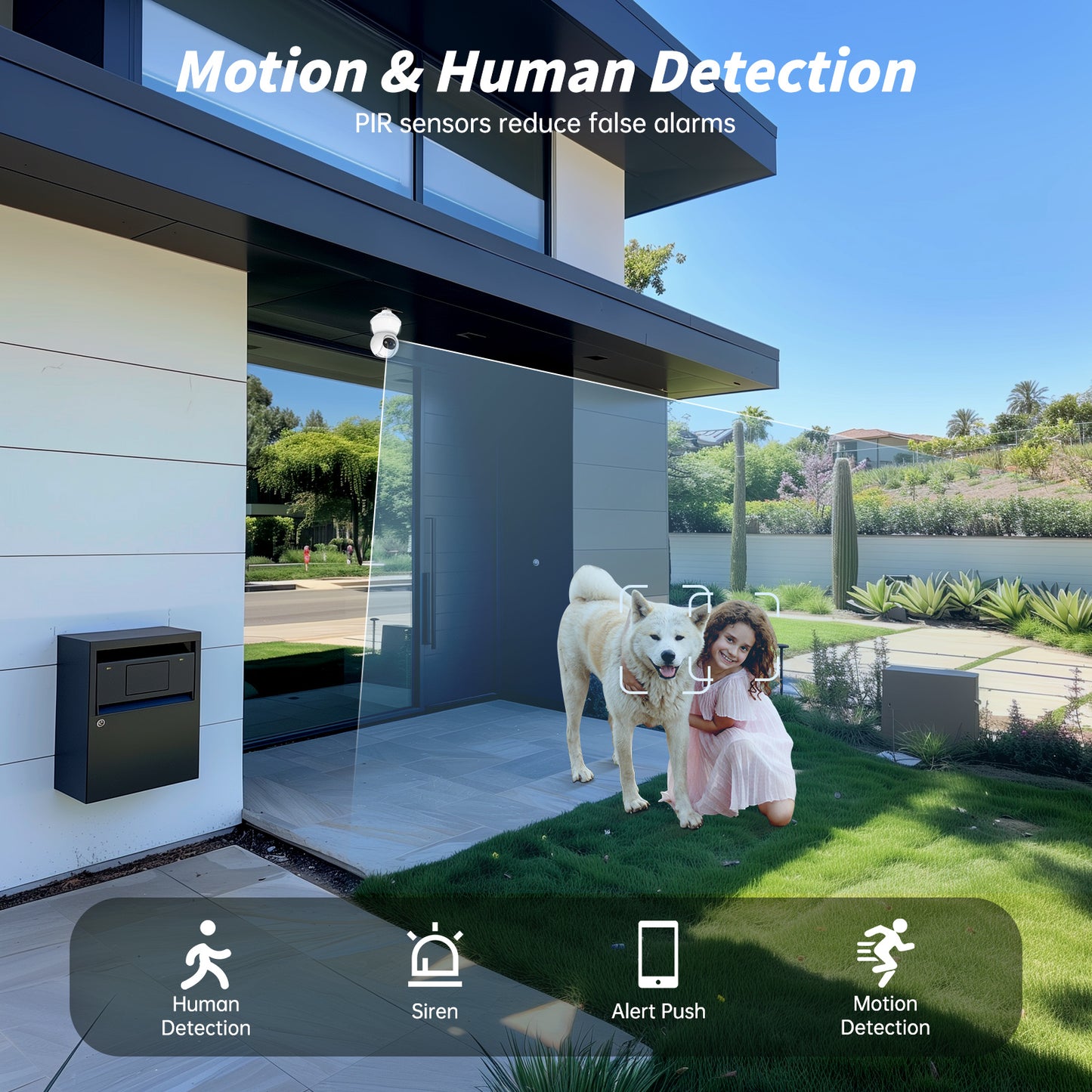 PTZ Bulb Camera E27 Full-Color Panoramic HD Wireless Light Bulb Surveillance CMOS Home WiFi Pan-Tilt Cloud - DropOnline.co