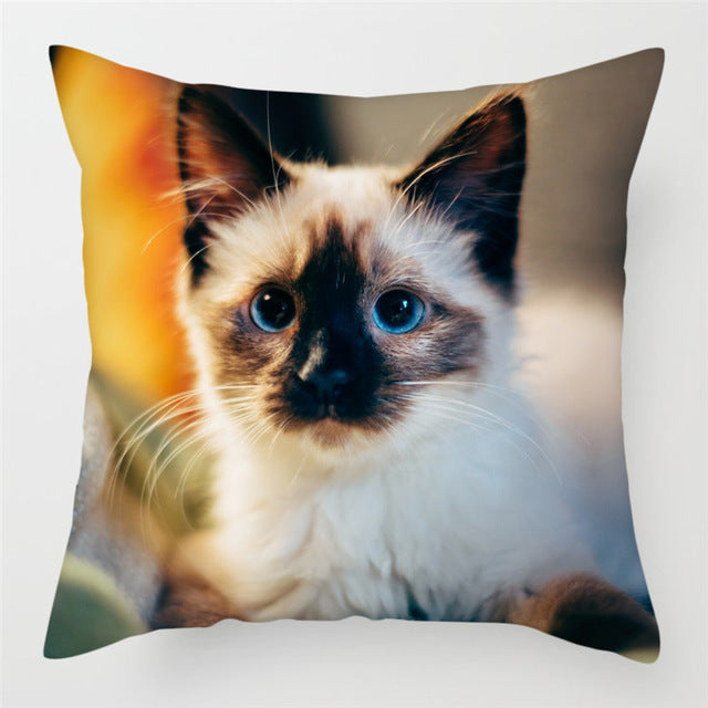 Hairless Pillowcase Home Sofa Cushion Cover - Smooth Decorative Throw Pillow Case - DropOnline.co