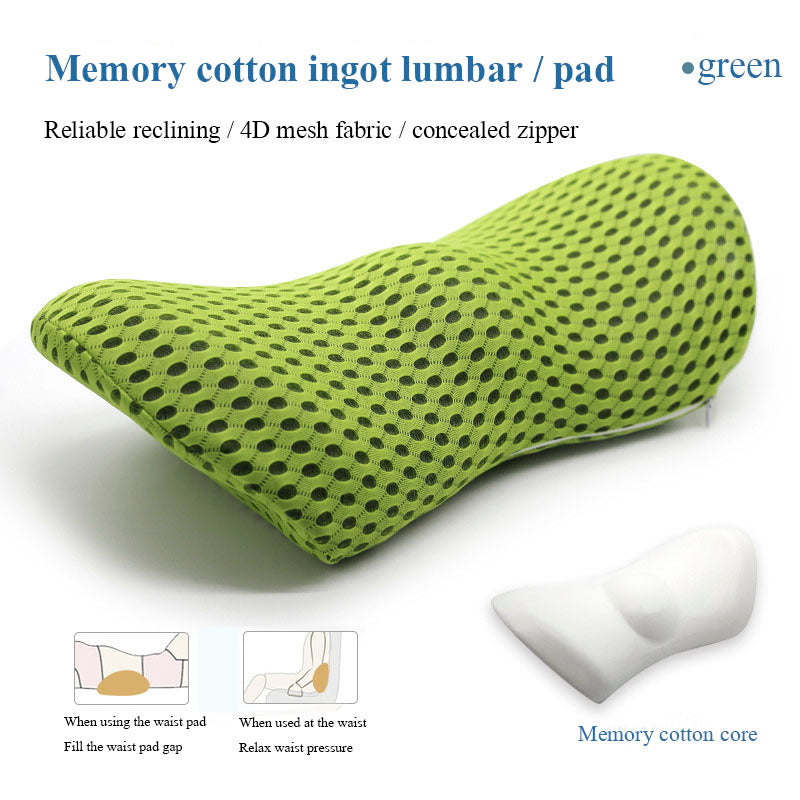 Lumbar Support Pillow For Side Sleepers Pregnancy Relieve Hip Coccyx Sciatica Pain Machine Chair Back Cushion Waist Car Seat - DropOnline.co