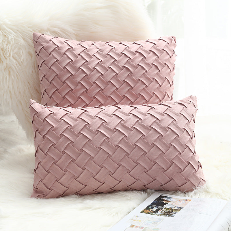 Buckskin woven cushion cover - DropOnline.co