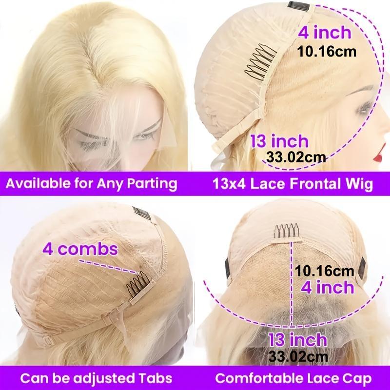 4x4 Lace Closed Non-toxic Wig, Synthetic Wig, Straight Wave Head, 10-inch Non-adhesive Lace Front Piece, Suitable For The Whole Scene. - DropOnline.co
