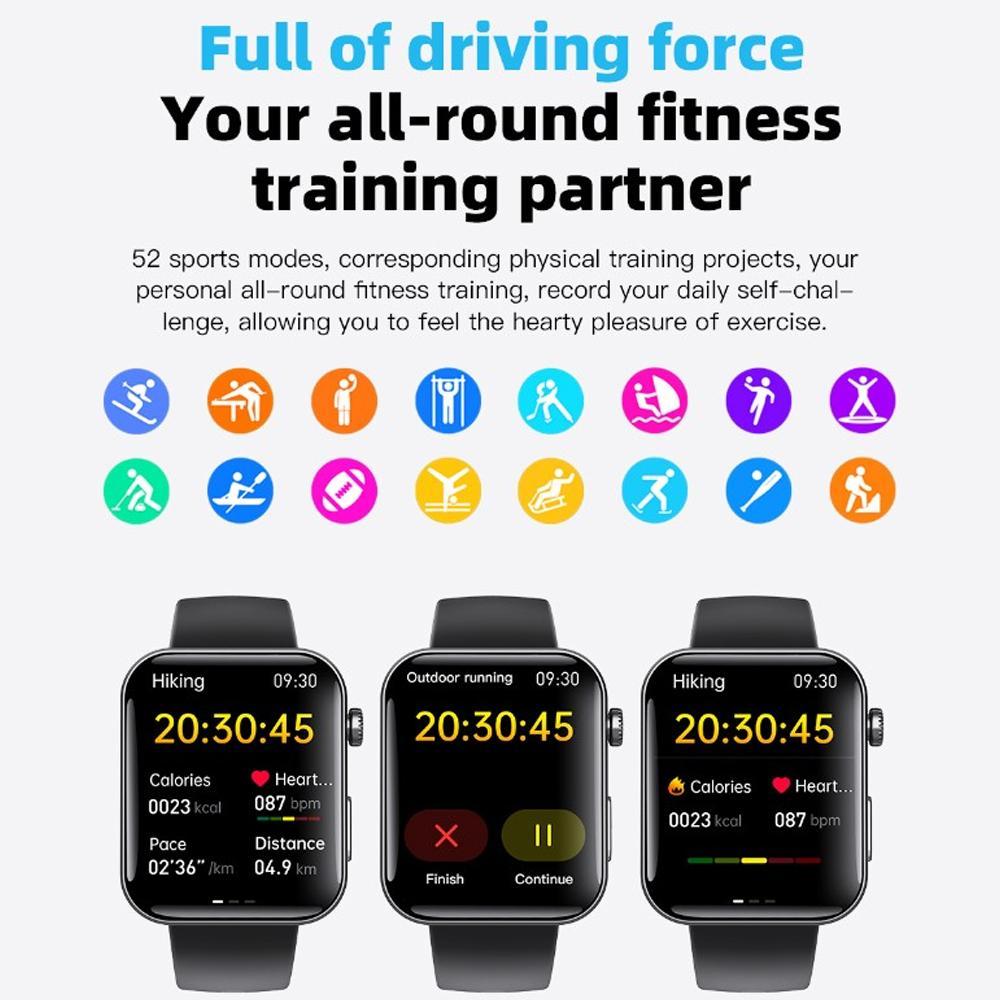 2025 Smart Watch Health Tracker 2.1in Fitness Tracker - DropOnline.co