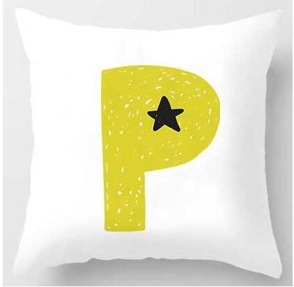 Cute Design Alphabet L Cushion Cover - DropOnline.co
