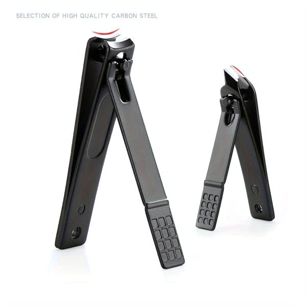 10-piece Black Nail Clipper Set With Travel Case, Professional Cuticle Nippers And Nail Clippers, Complete Grooming Kit For Home And Travel - DropOnline.co