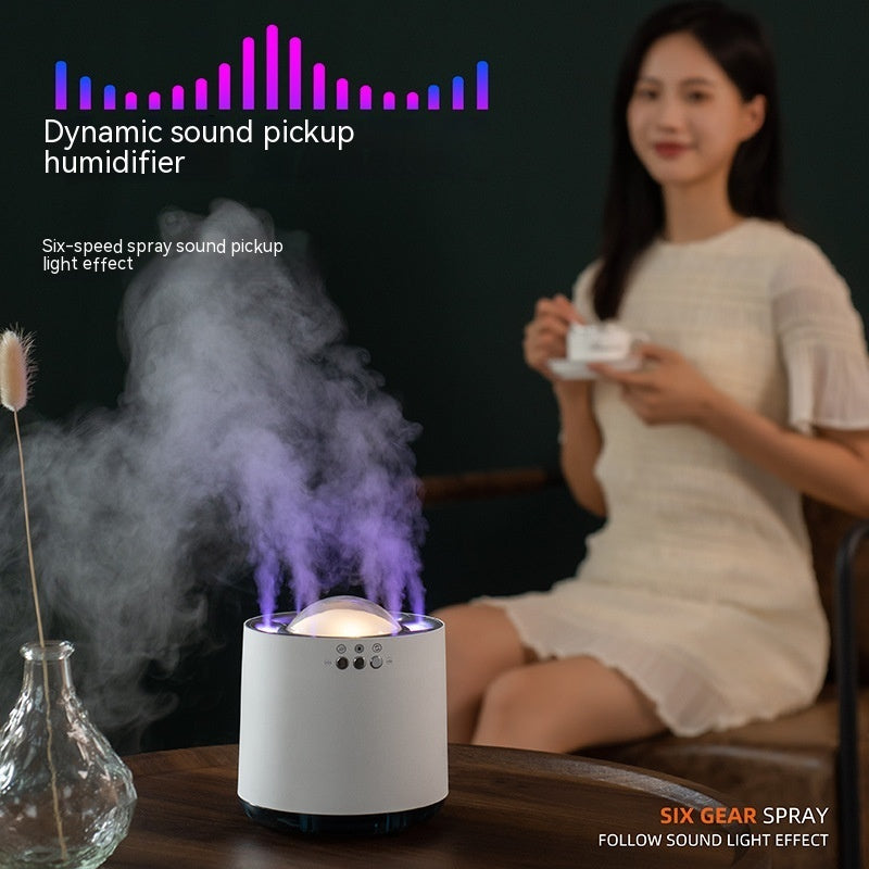 Desktop Heavy Fog Humidifier Office Home Porous Home Decor - DropOnline.co
