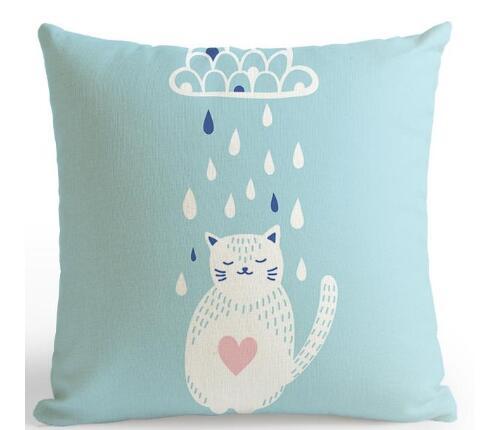 Be Happy Bear Cushion Cover - DropOnline.co