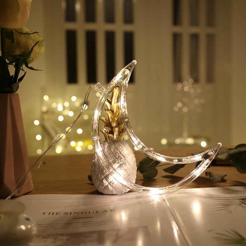 Christmas LED Suction Cup Lights - Santa Claus Elk Snowman Window Chandelier Battery Powered - DropOnline.co