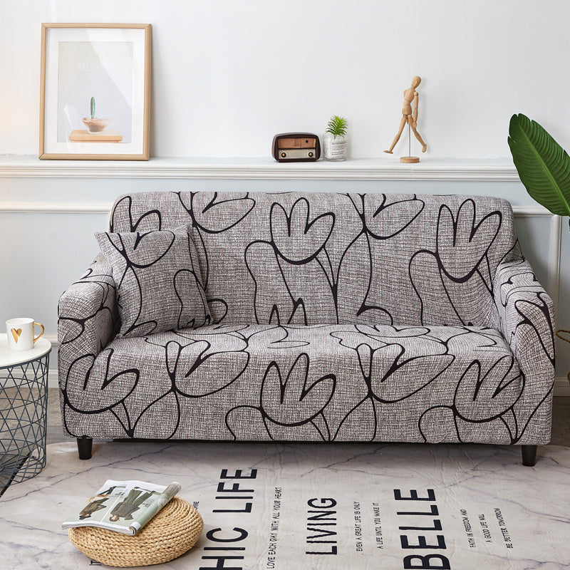 Printed sofa cushion sofa cover sofa cover - DropOnline.co