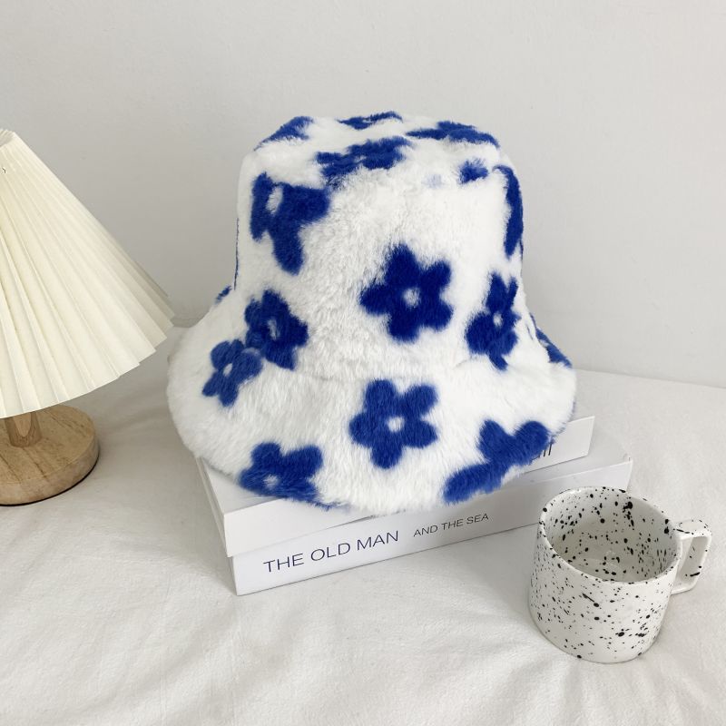 Women's Autumn Winter Warm Plush Hat - Cozy Fashion Beanie - DropOnline.co