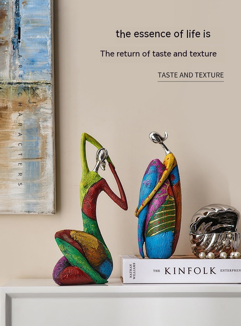 Creative Abstract Decoration Home Living Room Bedroom Decoration - DropOnline.co