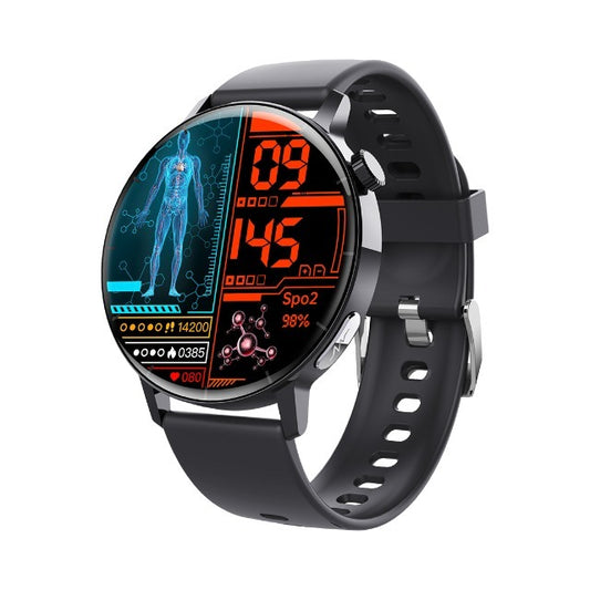 Smart Watch Non-Invasive Blood Glucose Body Temperature Blood Pressure Blood Oxygen Automatic Measurement ECG Ppg Blood Lipid Health Manager - DropOnline.co