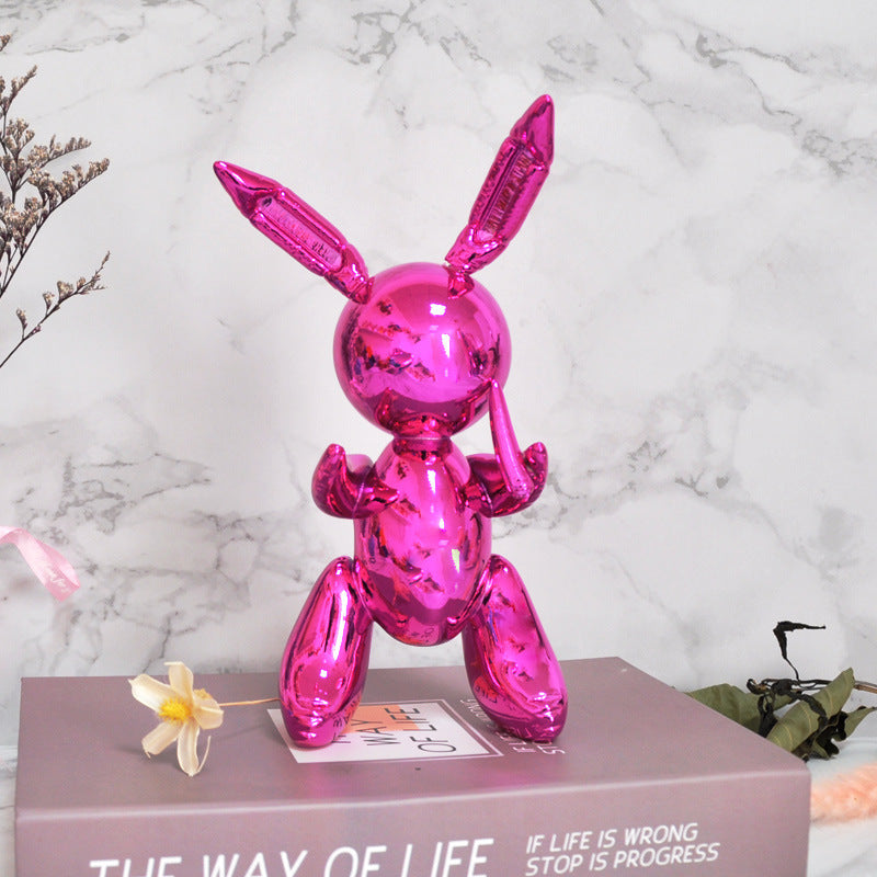 Balloon rabbit home decor items - DropOnline.co