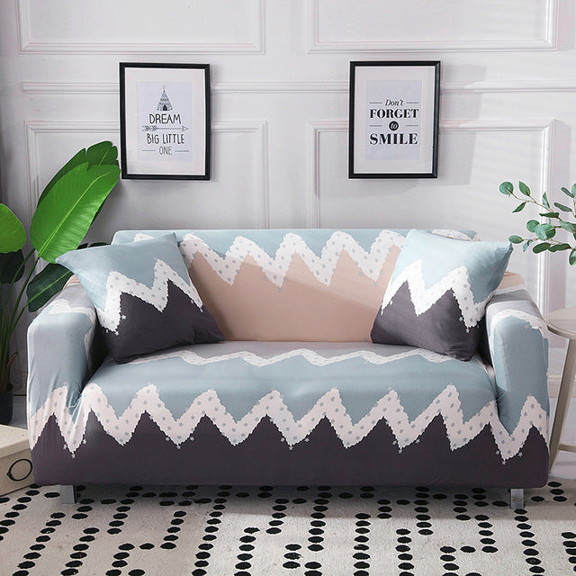 Printed sofa cushion sofa cover sofa cover - DropOnline.co