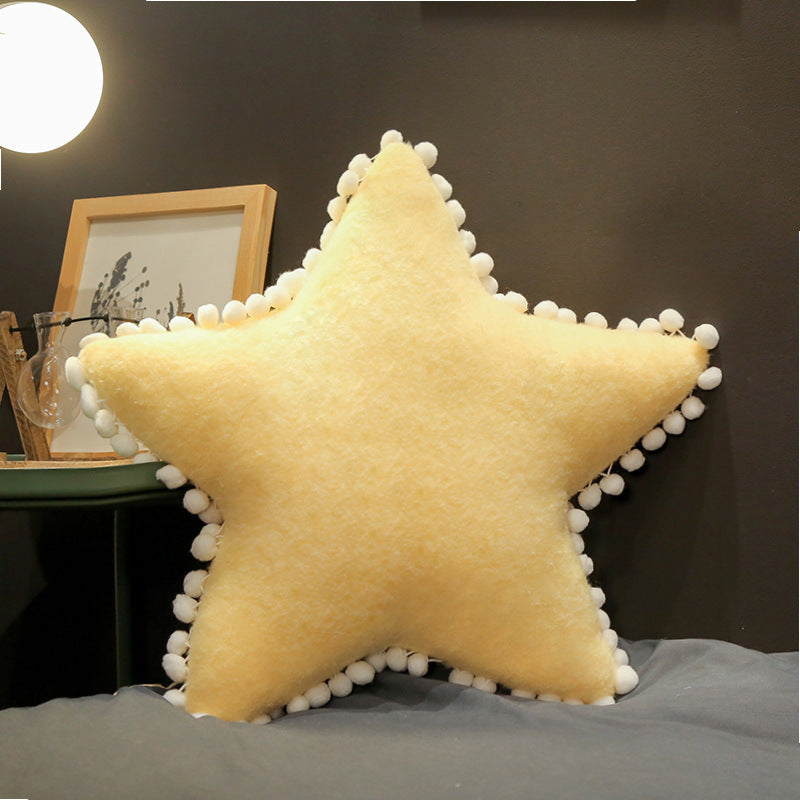 Sofa Bedroom Bedside Star Moon Love Crown Cushion Pillow - DropOnline.co