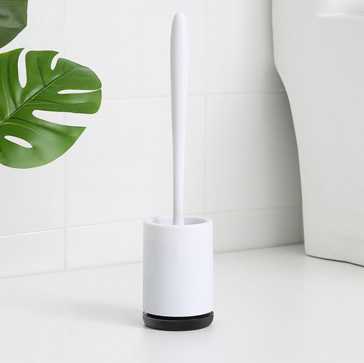 Non-stick Hair Soft Plastic Brush Head Toilet - DropOnline.co